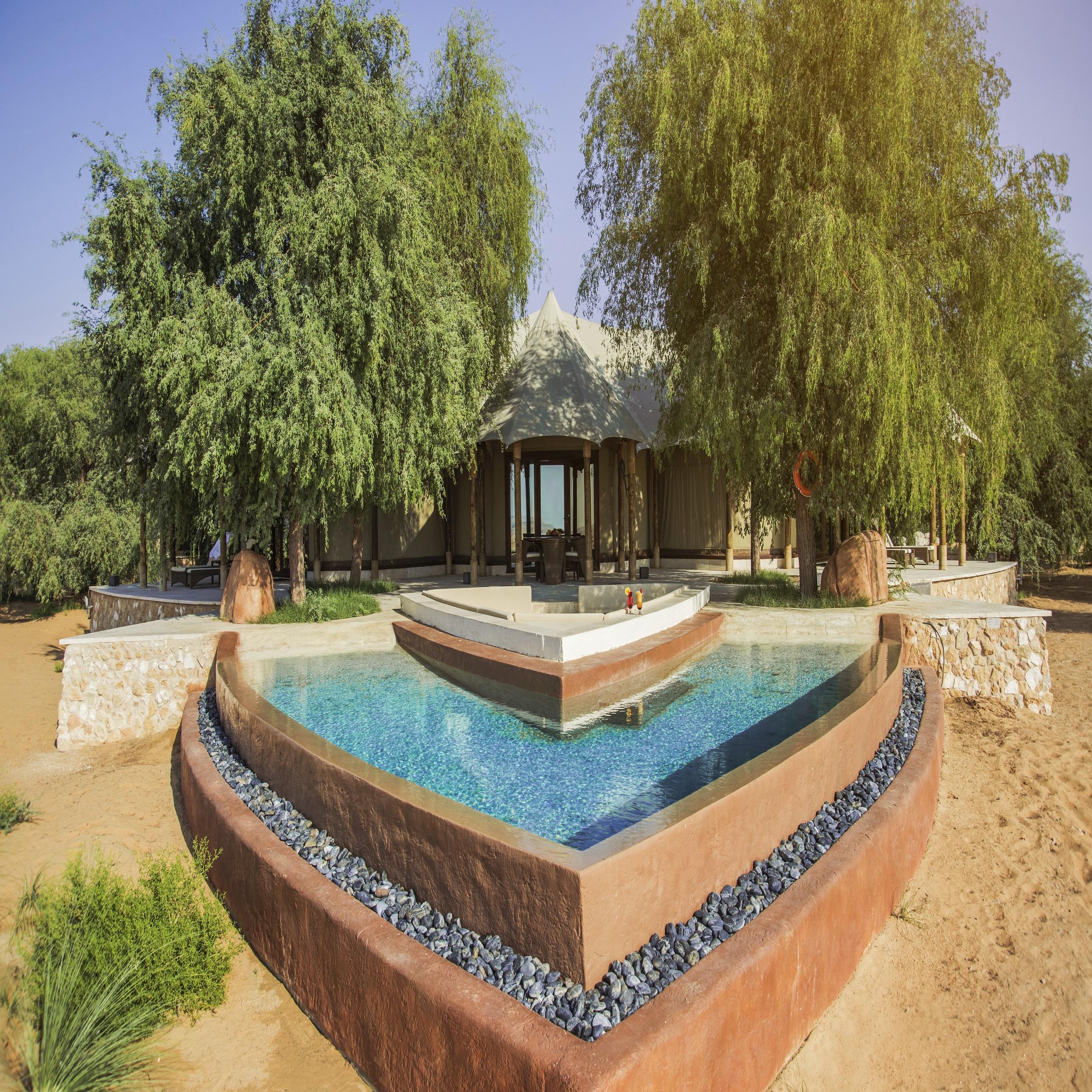 Telal Resort Al Ain Buitenkant foto The Banyan Tree Al Dhafra Resort