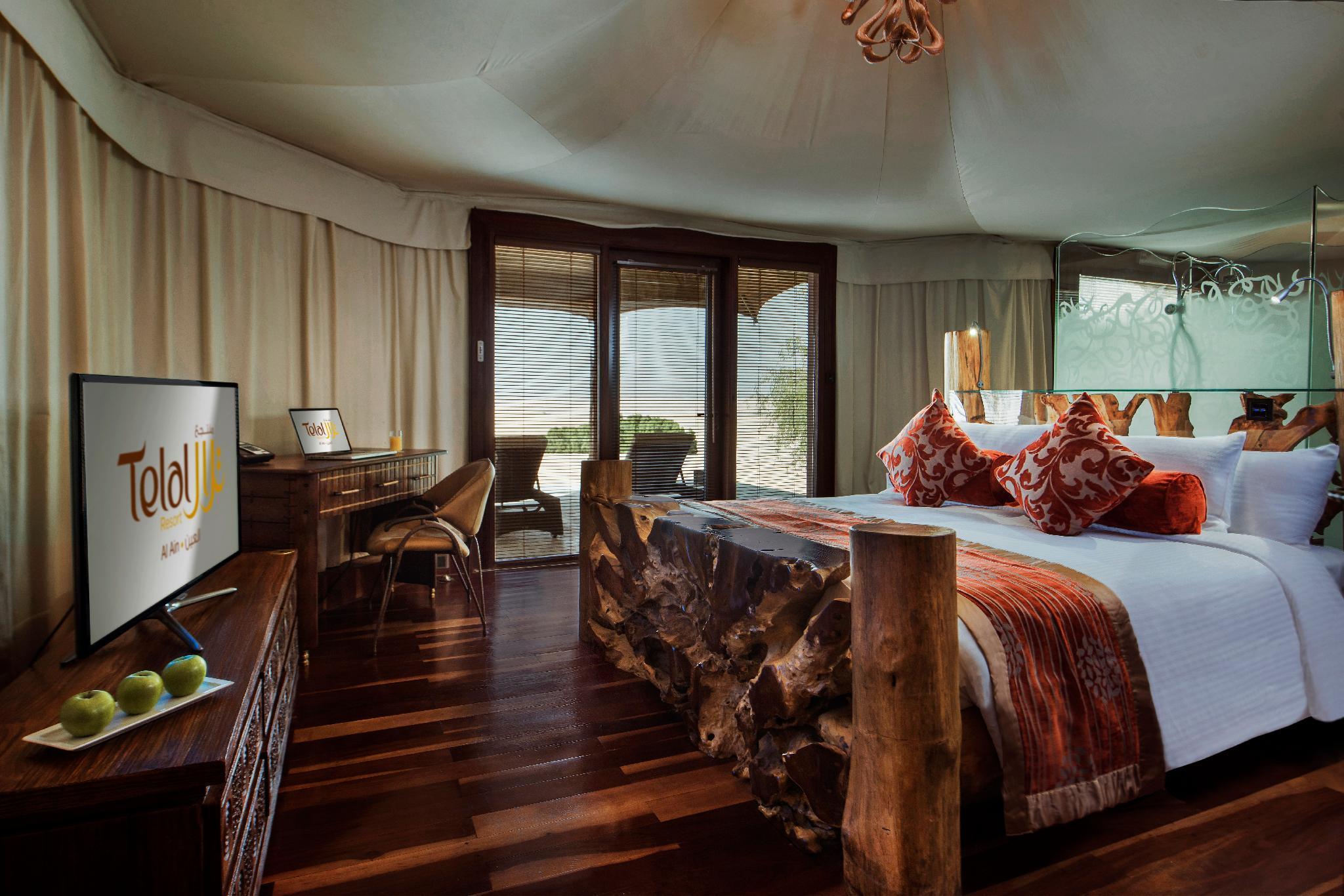 Telal Resort Al Ain Buitenkant foto A bedroom at the resort
